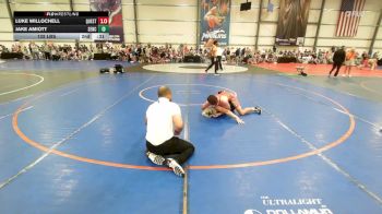 145 lbs Rr Rnd 2 - Hudson Holman, Quest School Of Wrestling Gold vs James Campos, SENC Elite