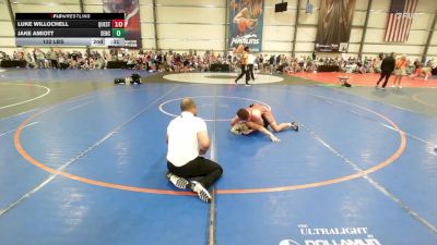 145 lbs Rr Rnd 2 - Hudson Holman, Quest School Of Wrestling Gold vs James Campos, SENC Elite
