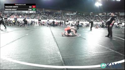 120 lbs Quarterfinal - Tracker Smith, Salina Wrestling Club vs Denver Wolf, Cowboy Wrestling Club
