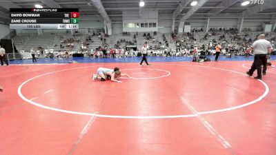 126 lbs Rr Rnd 1 - David Bowman, The Asylum Red vs Zane Crouse, TNWC Silver Fox