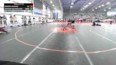 90 lbs Rr Rnd 1 - Dominic Baldino, Elite NJ MS Black vs Edward Encarnacion, Warhawks