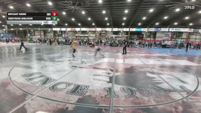 157 lbs Cons. Semi - Bryant Kern, Dickinson Wrestling Club vs Greyson Nielson, Berge Elite Wrestling Academy