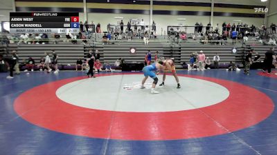 150 lbs Consi Of 4 - Aiden West, Five Star Savannah Wrestling vs Cason Waddell, Georgia
