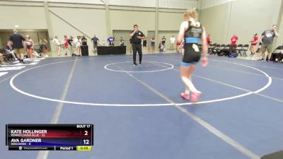 110 lbs Semis & 3rd Wb (16 Team) - Daylee Watson, Pennsylvania Blue vs Kylie Klum, Wisconsin