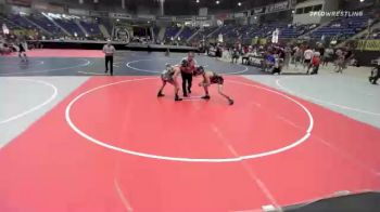 137 lbs Rr Rnd 1 - Bryson Barela, Brighton WC vs Colin DeCoteau Jr, Turtle Mountain WC