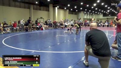 75 lbs Semifinal - Case Rogers, AuburnTakeDown Wrestling vs Lincoln Burgess, Well Trained