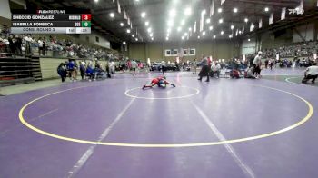 105 lbs Cons. Round 3 - Sheccid Gonzalez, McDonald County vs Isabella Fonseca, Deer Creek