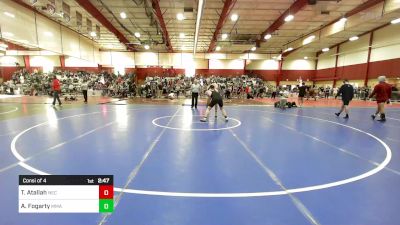 197 lbs Consi Of 4 - Trevion Atallah, New England College vs Alex Fogarty, Maine Maritime Academy