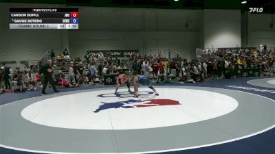 57 lbs Champ. Round 3 - Carson Dupill, Jackrabbit Wrestling Club vs Gauge Botero, Cliff Keen Wrestling Club