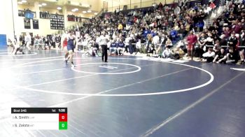 215 lbs Quarterfinal - Alex Smith, Lake Highland Prep vs Stosh Zalota, Malvern Prep