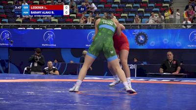 73 kg 1/4 Final - Lyra Lederer, Germany vs Bianka Barany Almasi, Hungary