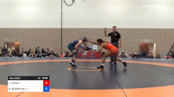 57 kg Round Of 16 - Lana Perez, Team Hawaii vs Kendall Bostelman, Team Ohio