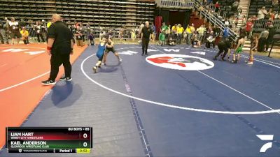 85 lbs Cons. Round 1 - Liam Hart, Windy City Wrestlers vs Kael Anderson, Glenrock Wrestling Club