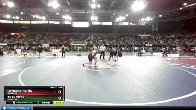 285 lbs Cons. Round 2 - Demond Portis, Ridgevue vs Ty Hunter, Syracuse