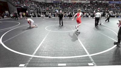 162 lbs Quarterfinal - Anthony Michelon, Bulls vs Donavan Kirkham, El Dorado Springs