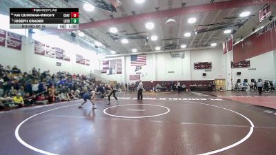 126 lbs Round Of 16 - Kai Quintana-Wright, Canton vs Joseph Crader, Ledyard