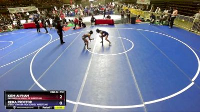 112 lbs Cons. Round 4 - Kiem-Ai Pham, Panthers Academy Of Wrestling vs Reika Proctor, Steele Canyon High School Wrestling