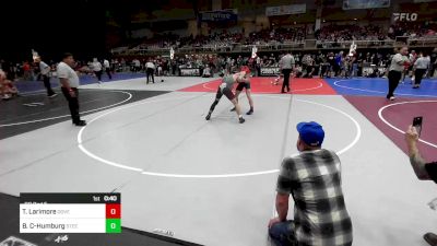 132 lbs Rr Rnd 5 - Teagan Larimore, Dove Creek vs Braydden Crum-Humburg, Steel City Reloaded WC