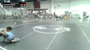 130 lbs Consi Of 8 #2 - Matthew Esqueda, Osoway vs Adonis Griffin, Madera WC