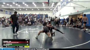 152 lbs Cons. Round 4 - Aj Johnson, Hawkeye WC vs Daniel Lin, West Torrance Wrestling Team
