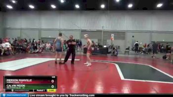 145 lbs Placement Matches (8 Team) - Pierson Manville, Pennsylvania vs Calvin Moon, Oklahoma Blue