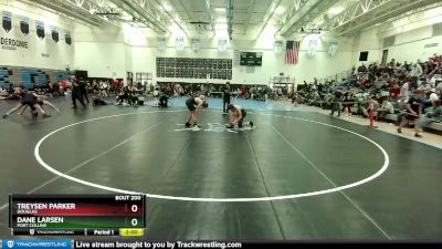 150-152 lbs Round 5 - Dane Larsen, Fort Collins vs Treysen Parker, Douglas