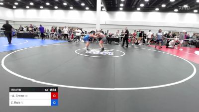 150 lbs Rd Of 16 - Austin Green, Nc vs Zachary Ruiz, Fl