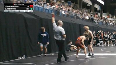 149 lbs Champ. Round 2 - Clint Longanacre, Cowley College vs Zach Dawson, Northeast Oklahoma