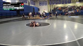 165 lbs Champ. Round 1 - Mark Lynott, Chicago vs Braylon Griffiths, Loras