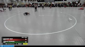 53 lbs Champ. Round 1 - Adrian Leopard, Iowa vs Zackary Vest, SOT-C