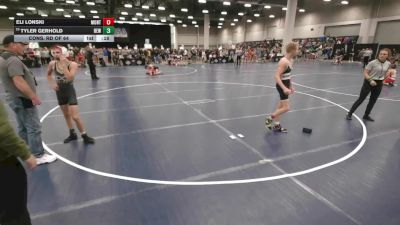 113 lbs Cons. Rd Of 64 - Tyler Gerhold, DC Elite Wrestling vs Eli Lonski, Montana