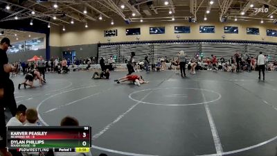 96 lbs Round 6 (8 Team) - Dylan Phillips, Rough House vs Karver Peasley, Richmond WC