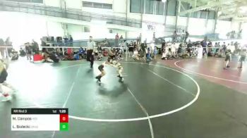 53 lbs Rr Rnd 3 - Matthew Campos, Red Wave Wrestling vs Liam Bialecki, Granite WC