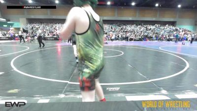105 lbs Round Of 16 - Collin Charvet, Popeye vs Hunter Caughlin, OKWA