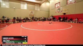 165 lbs Champ. Round 2 - Ben Orth, Lakeside (Nine Mile Falls) vs Ashton Slover, Kamiakin