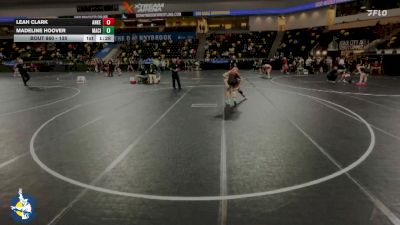 135 lbs Cons. Round 3 - Leah Clark, Ankeny vs Madeline Hoover, Mason City