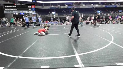 138 lbs Rr Rnd 2 - Sophie Smith, Team North Stars vs Sadie Sehnert, Mid-MO