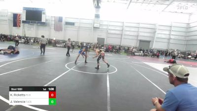 130 lbs Final - Karsyn Ricketts, PV Bighorns vs Jaime 1 Valencia, Tucson Cyclones