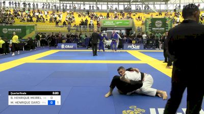BRUNO HENRIQUE MEIRELES ROCHA vs MARIO HENRIQUE GARCIA 2024 Brasileiro Jiu-Jitsu IBJJF