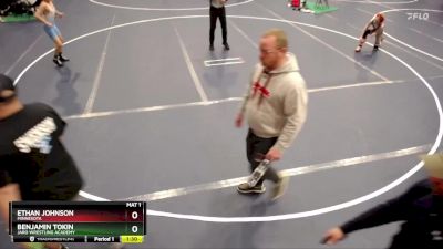 98 lbs Quarterfinal - Ethan Johnson, Minnesota vs Benjamin Tokin, JARO Wrestling Academy