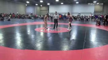100 lbs Round Of 16 - Tenley Jones, Morgan vs Mckenzie Mendoza, Slam Academy
