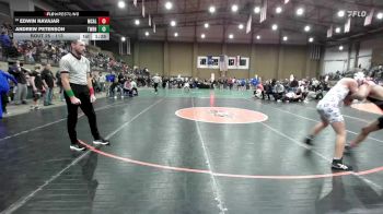 113 lbs Champ. Round 1 - Andrew Peterson, Washburn Rural vs Edwin Navajar, McAlester