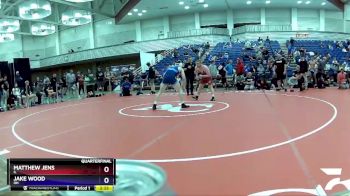 170 lbs Quarterfinal - Matthew Jens, IL vs Jake Wood, OH