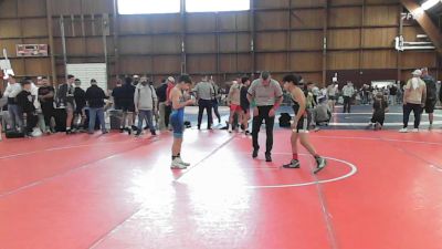 100 lbs Quarterfinal - Liam Arroyo, Apex vs Marcarlo Mannello, Gps Wrestling