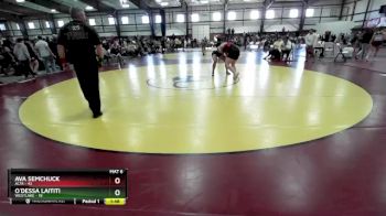 190 lbs Quarterfinal - O`dessa Laititi, Westlake vs Ava Semchuck, Alta