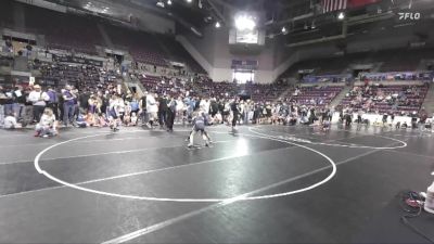 74.8-75.8 lbs Champ. Round 1 - Abigail Craven, Asylum Wrestling Club vs Kayla Barajas, Widefield Wrestling Club
