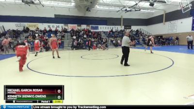 215 lbs Champ. Round 1 - Michael Garcia Rosas, Prosser vs Kenneth (Kenny) Owens, Newport