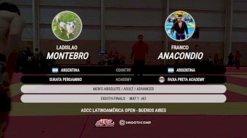 Franco Anacondio vs Ladislao Montebro 2026 ADCC Buenos Aires Open