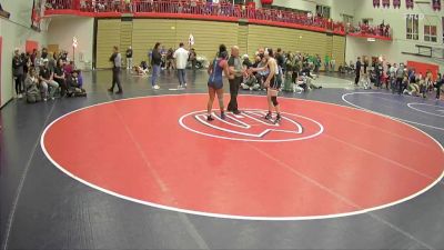 135 lbs Semifinal - Kiale Broyles, Union vs Flor Parker-Borrero, Rogers