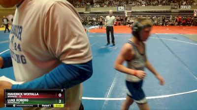 84 lbs Semis (4 Team) - Isaac Pickar, Brainerd vs Benjamin Nething, Paynesville